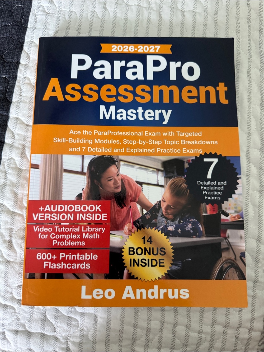 ParaPro Assessment Mastery 2026-2027 by - Orange/Black